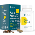 ParaProteX - Gut Health Supplement - All Natural Intestinal Detox - 100 Vegan Tablets
